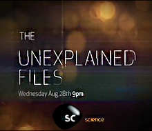 Unexplained Files<BR />DISCOVERY SCIENCE<BR /><BR />sound recordist