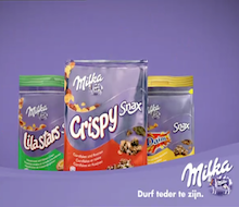 MILKA SNAX<BR />TV SPONSOR IDENTS<BR />NETHERLANDS<BR /><BR />ORIGINAL MUSIC<BR />SOUND DESIGN<BR />DUBBING MIX