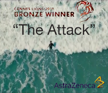 THE ATTACK<BR/>HAVAS LYNX<BR/>CANNES BRONZE LION<BR/><BR/>SOUND DESIGN<BR/>DUBBING MIX