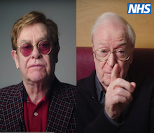 Elton John/ Michael Caine<br/>NHS Vaccination<br/>TV Commercial<br/><br/>Sound Recordist